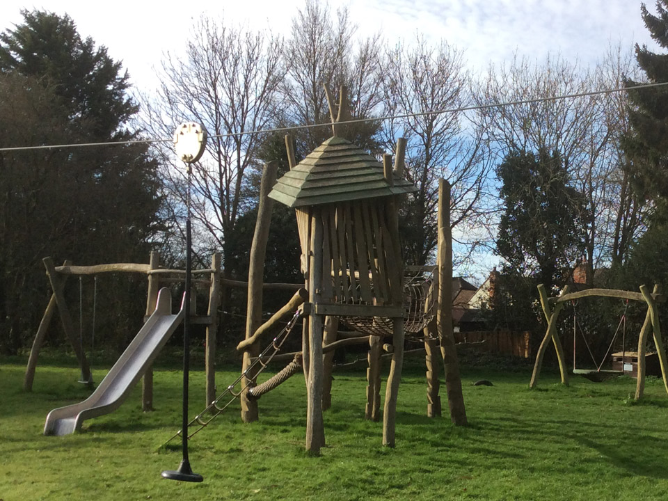 Saling millenium village hall outside play area